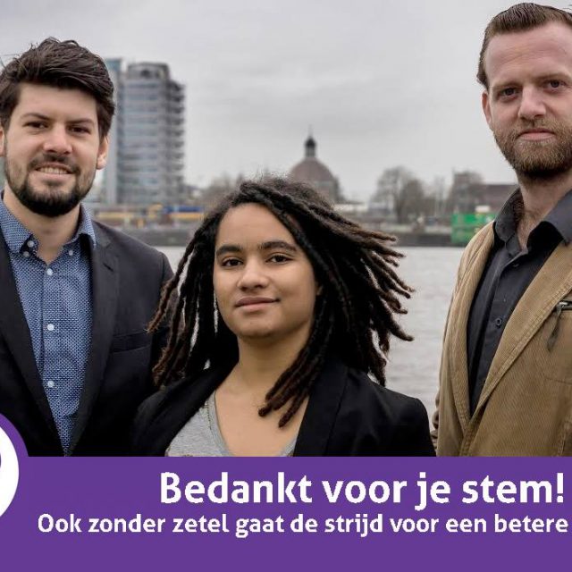 Bedankt voor je stem